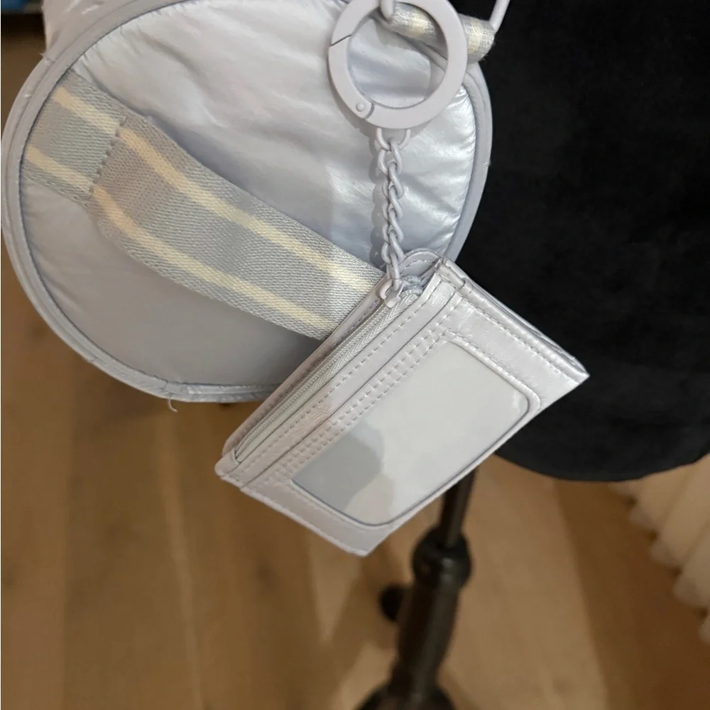 Victoria’s Secret barrel bag light blue nwot crossbody, Victoria’s Secret Pink
